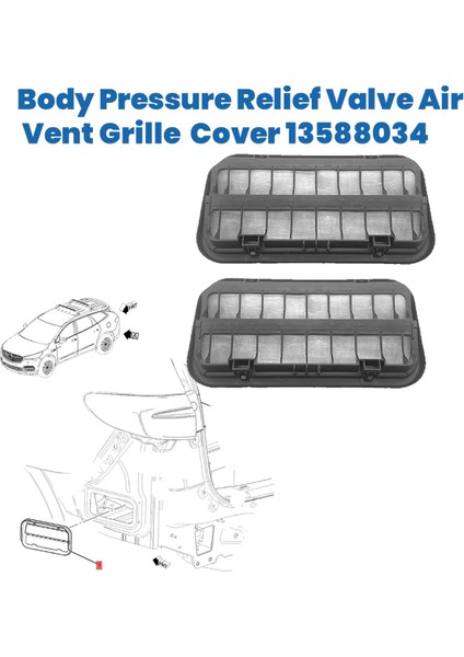 Lhd Için Araç Gövde Basınç Tahliye Vanası Hava Menfezi Izgarası (Yurt Dışından) modelleri