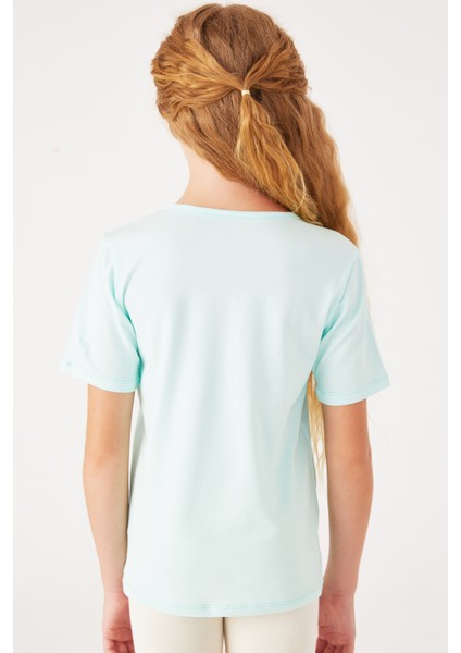 Bisiklet Yaka Pamuklu Basic Çocuk Tişört 2007 fırsatları