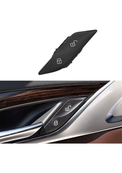 Araba Sol Kapı Kilidi Anahtarı Düğmesi Tertibatı 61319860545 Için (Yurt Dışından)