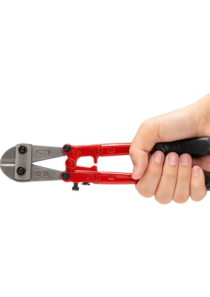 Kollu Çeneli Kupplon Demir Kesme Makası 12'' Çubuk Inşaat Teli Metal Kesim Makası Vanadyum Çelik modelleri