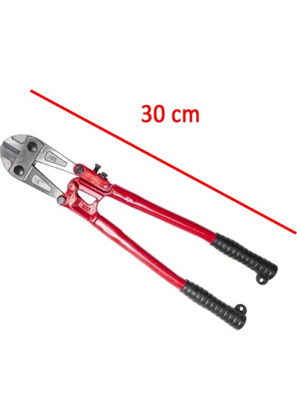 Kollu Çeneli Kupplon Demir Kesme Makası 12'' Çubuk Inşaat Teli Metal Kesim Makası Vanadyum Çelik fiyatları