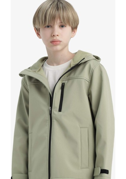 Erkek Çocuk Su Geçirmez Kapüşonlu Polar Astarlı Yağmurluk C6553A825AU fırsatları