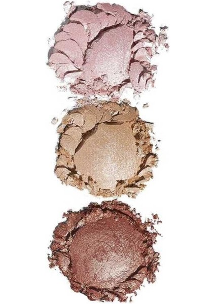 Strobing Likit Aydınlatıcı Palet – Pembe, Altın, Bronz Tonlarda Işıltılı ve Aydınlık Makyaj Etkisi