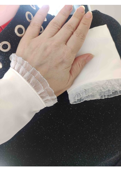 Pilili Dantelli Manşet Uzatıcı Kolluk fiyatları