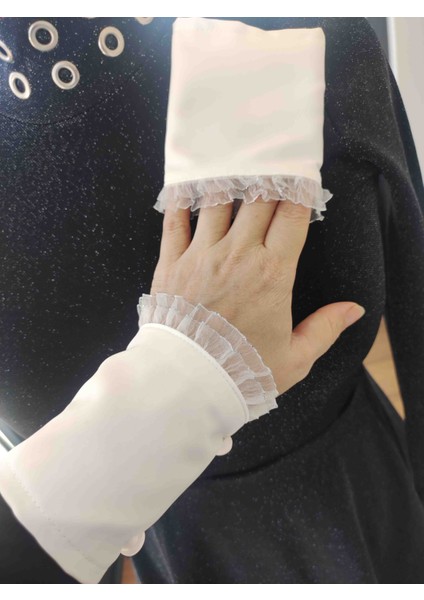 Pilili Dantelli Manşet Uzatıcı Kolluk fırsatları