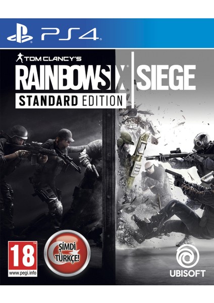 Tom Clancy's Rainbow Six Siege Aksiyon Oyun PS4 Tek Oyuncu Türkçe Desteği ile