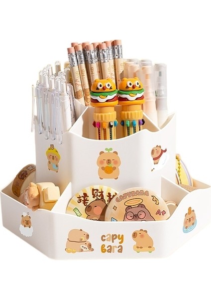 Öğrenci Karikatür Büyük Kapasiteli Masaüstü Kalem (Yurt Dışından)