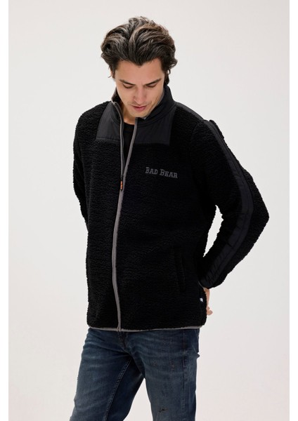 Galvin Siyah Erkek Full-Zip Polar Sweatshirt fırsatları