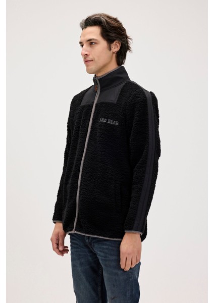 Galvin Siyah Erkek Full-Zip Polar Sweatshirt indirimleri