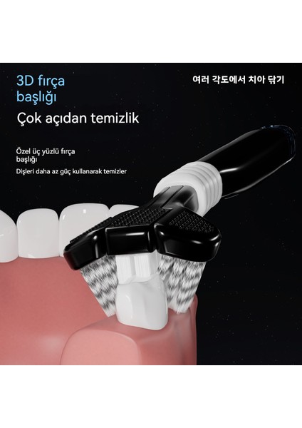 Yetişkinler Için Ev Tipi Diş Eti Temizleyici, Yüksek Kaliteli Yumuşak Kıllı Üç Yönlü Diş Fırçası (Yurt Dışından) fırsatları