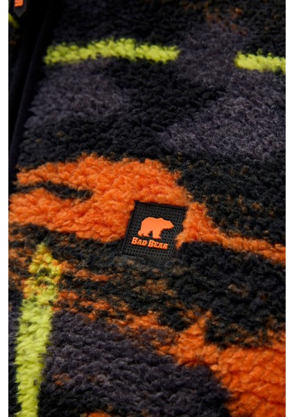 Vernon Siyah Erkek Full-Zip Polar Sweatshirt indirimleri