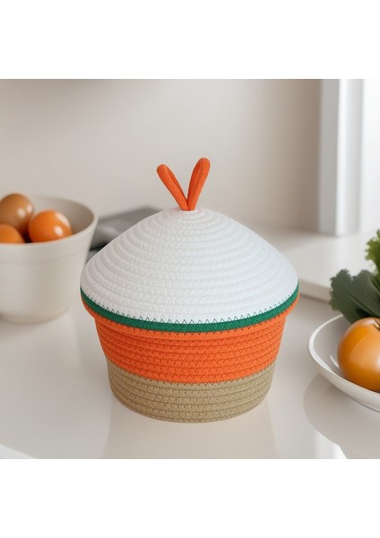 Örgü Sepet, Ev Tipi Çerez ve Eşya Düzenlemesi Için Hasır Küçük Sepet (Yurt Dışından) fırsatları