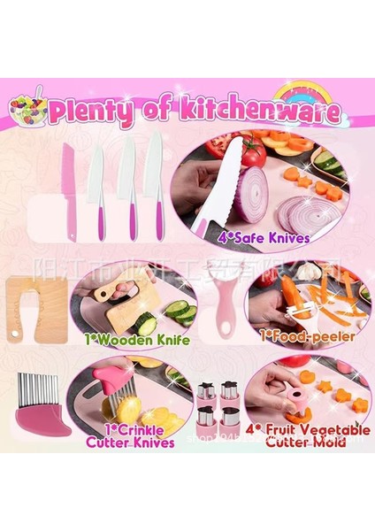 Çocuklar Için Plastik Meyve Seti, Katlanabilir Plastik Saklama Sepeti ve Oyuncak (Yurt Dışından) fiyatları