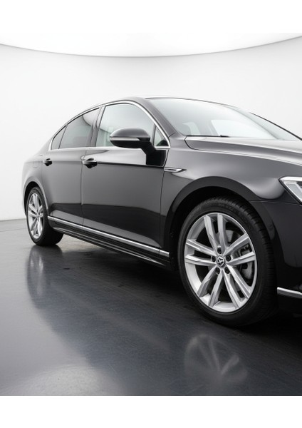 Volkswagen Passat B8 Yan Marşpiyel Takımı (Siyah)