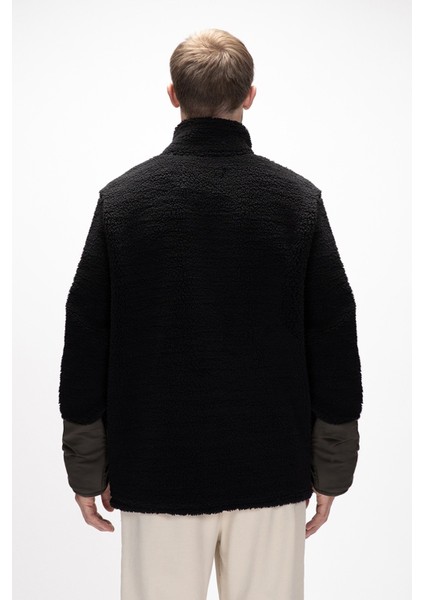 Bomb Si̇yah Yarım Fermuarlı Erkek Polar fiyatları