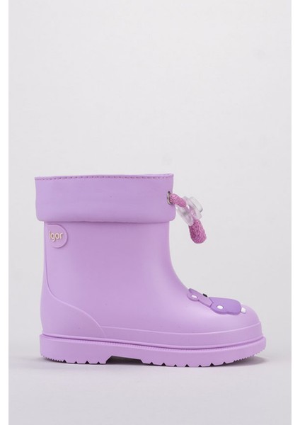 Kız Çocuk Kışlık Bot Su Geçirmez Tekstil Bağcıklı Kaymaz Taban Rahat Kullanım