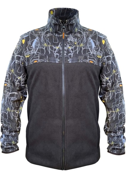 Face Si̇yah Fermuarlı Erkek Polar