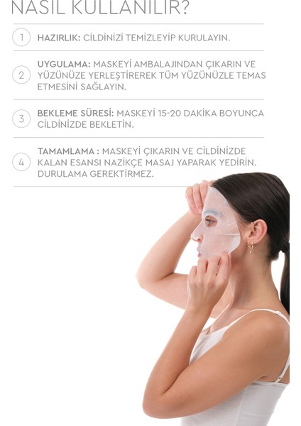 My Care Koenzim Q10 Kağıt Yüz Maskesi 5'li – Tüm Cilt Tiplerine Uygun Sıkılaştırıcı ve Canlandırıcı Bakım indirimleri