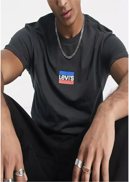 Bisiklet Yaka Regular Fit Antrasit Erkek %100 Pamuk T-Shirt