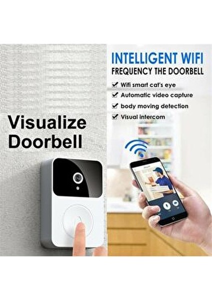 X9 Kablosuz Görüntülü Kapı Zili Hd 1080P Akıllı Kapı Zili Kamera Kablosuz Kapı Zili Kamera fırsatları