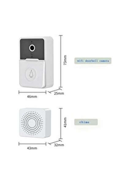 X9 Kablosuz Görüntülü Kapı Zili Hd 1080P Akıllı Kapı Zili Kamera Kablosuz Kapı Zili Kamera indirimleri