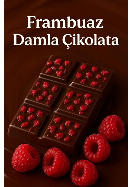 Frambuaz Damla Çikolata 1 kg fiyatları