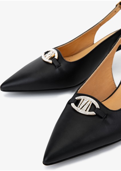 Kadın Hakiki Deri Siyah Comfort Ayakkabı 611 H51005 Bn Ayk SK25-26 Black Leather modelleri