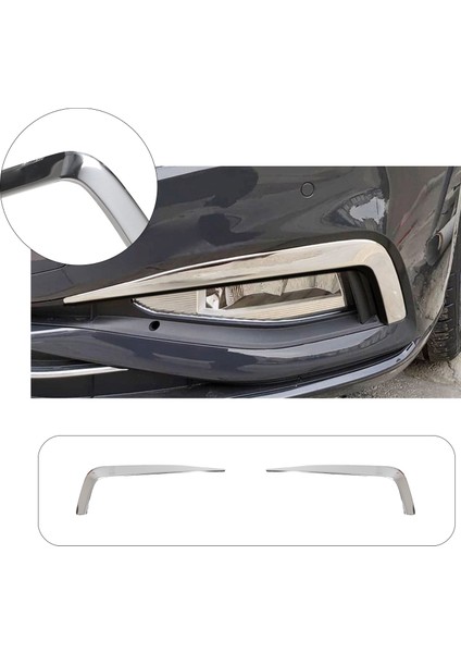 Vw Passat B8.5 Krom Ön Sis Çerçevesi 2 Parça P.çelik 2019 ve Üzeri