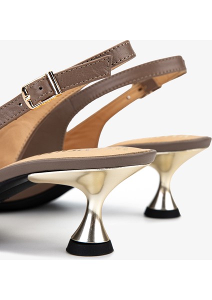 Kadın Vizon Hakiki Deri Comfort Ayakkabı 611 H51005 Bn Ayk SK25-26 Stone Leather indirimleri