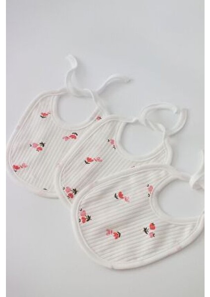 (12 Adet) Bebewini %100 Pamuk Karışık Desenli Bebek Önlük fırsatları