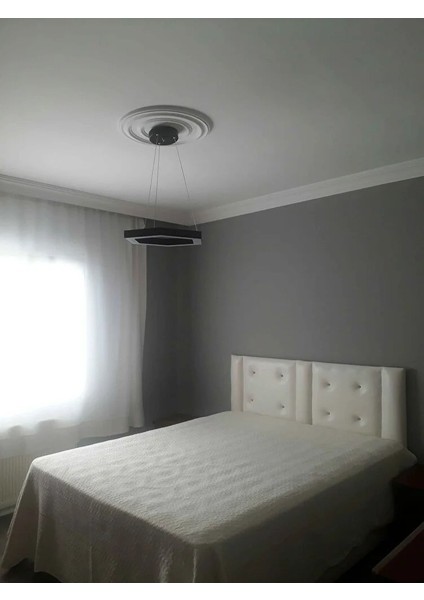 Hexagon ( Siyah Kasa, 4000K Işık Rengi ) Modern LED Avize, Salon, Mutfak, Oturma Yatak Odası Sarkıt modelleri