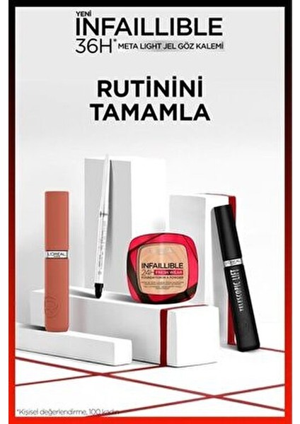 Infaillible Meta Light Jel Göz Kalemi - Bright Nude