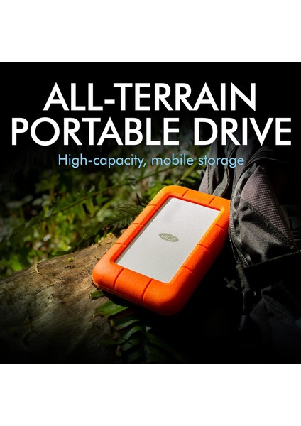 Rugged Mini SSD, USB4&Thunderbolt4,IP54,Anti-Shock 1 TB Taşınabilir SSD(2000Mb/s)+ 3 Yıl Seagate Data Kurtarma Garantisi (STMF1000400)