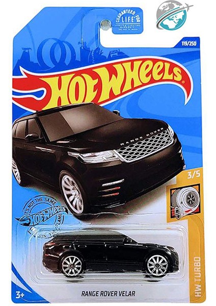 - Range Rover Velar (1/64) Siyah - Yurt Dışı Uzun Kartonet - 2020 Serisi