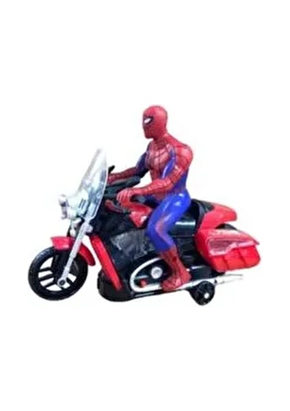 Medska Spiderman Pilli Işıklı Motorlu Örümcek Adam , Spıderman , Motar, Motorsiklet Y058
