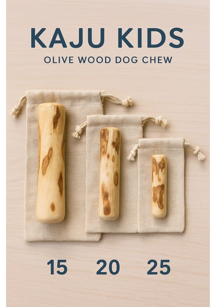 Zeytin Ağacı Çiğneme Oyuncağı (Kedi ve Köpek)