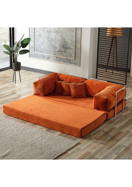 Legom Stil Aktivite Koltuğu Yatak Olabilen Çok Amaçlı Kanepe Kiremit fırsatları