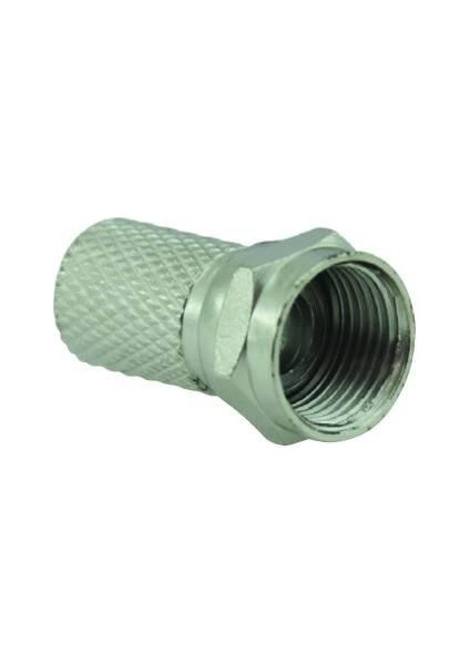 UJ-12010 Rg6 F Konnektör - Geniş (100 Adet)