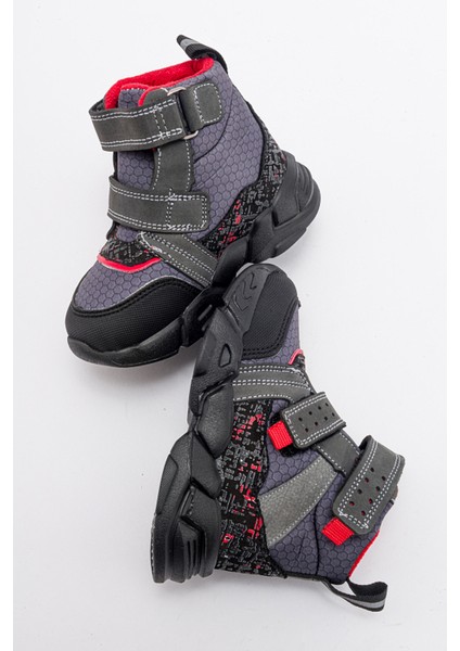 Erkek Çocuk Gri Suya Dayanıklı Anatomik Günlük Bot indirimleri