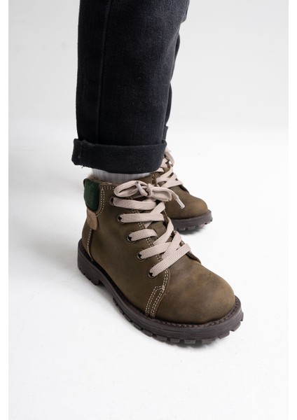 Erkek Çocuk Kum Hakiki Deri Anatomik Günlük Bot indirimleri