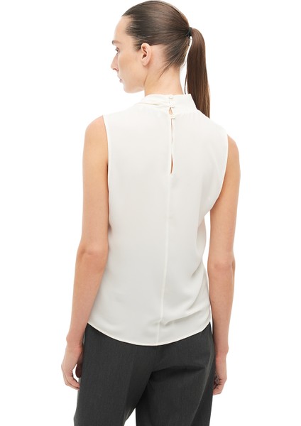 Ekru Degaje Yaka Bluz fırsatları