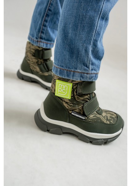 Erkek Çocuk Haki Su Geçirmez Anatomik Günlük Bot fiyatları