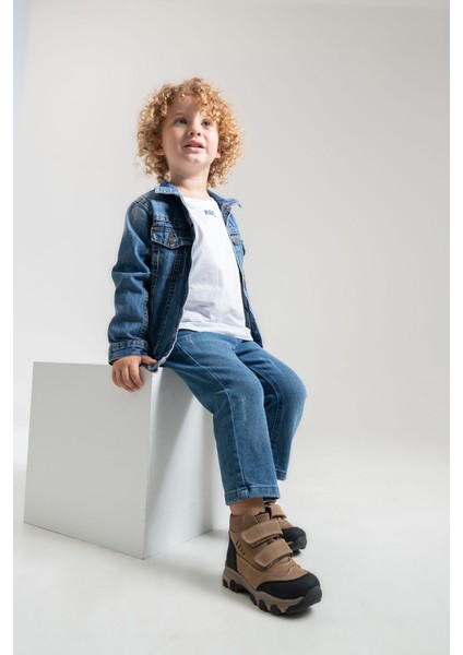 Erkek Çocuk Kum Hakiki Deri Suya Dayanıklı Anatomik Günlük Bot fiyatları