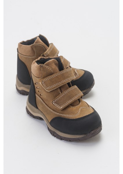 Erkek Çocuk Kum Hakiki Deri Suya Dayanıklı Anatomik Günlük Bot fırsatları