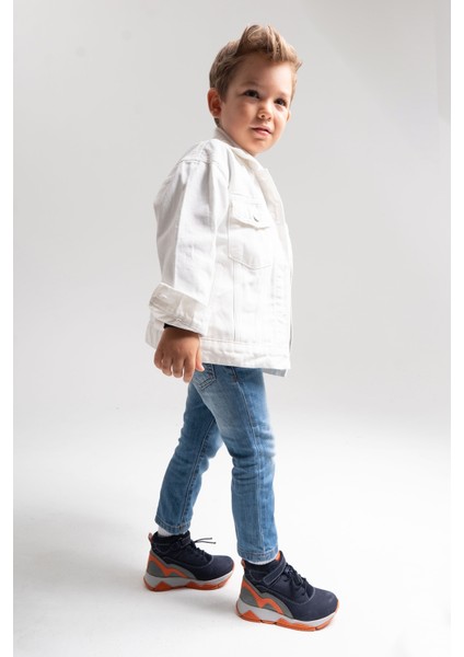 Erkek Çocuk Lacivert Hakiki Deri Suya Dayanıklı Anatomik Günlük Bot fiyatları