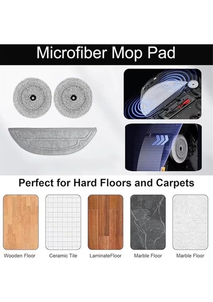 Roborock Saros 10/G30 Robot Süpürgesinin Fırça ve Paspas Parçalarını Değiştirin (Yurt Dışından) indirimleri