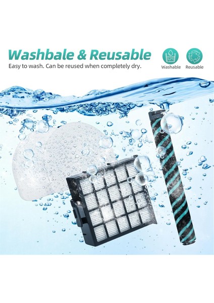 AZ4002 AZ4000 AZ4000C Filtre Yedek Parçaları Shark Power Detect Pro Max Dikey Elektrikli Süpürge Fırça Filtreleri (Yurt Dışından) indirimleri