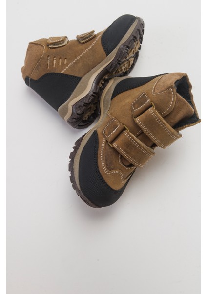 Erkek Çocuk Kum Hakiki Deri Anatomik Günlük Bot indirimleri