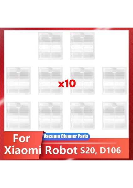 Xiaomi Robot Süpürge S20/D106 Parçaları Hepa Filtre Yedek Parça Takımı Aksesuarları Ev Aletleri Aksesuarları (Yurt Dışından) modelleri