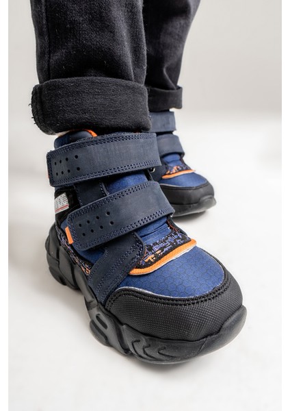 Erkek Çocuk Lacivert Suya Dayanıklı Anatomik Günlük Bot fırsatları